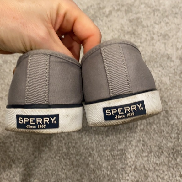 Sperry Canvas Slip On Dock Shoes - Picture 3 of 5